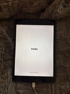 Apple iPad Mini Black Tablet with Home Button